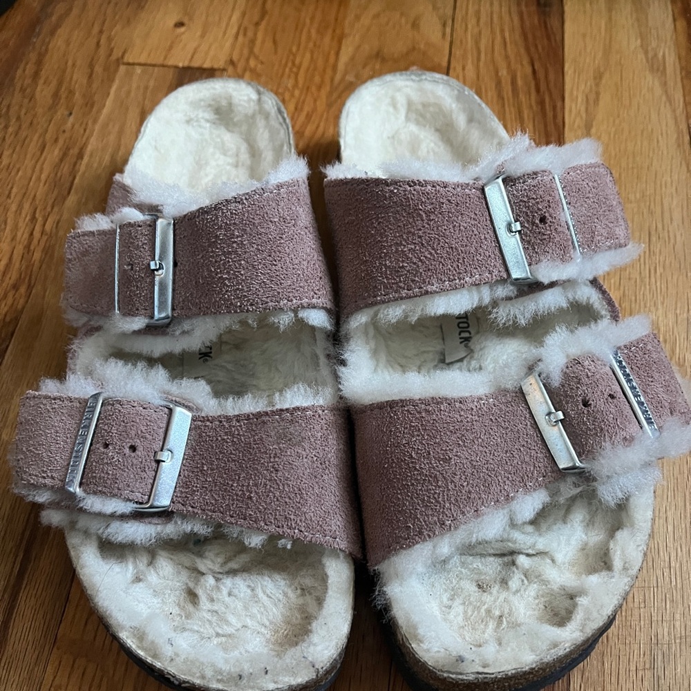 Birkenstock Arizona shearling